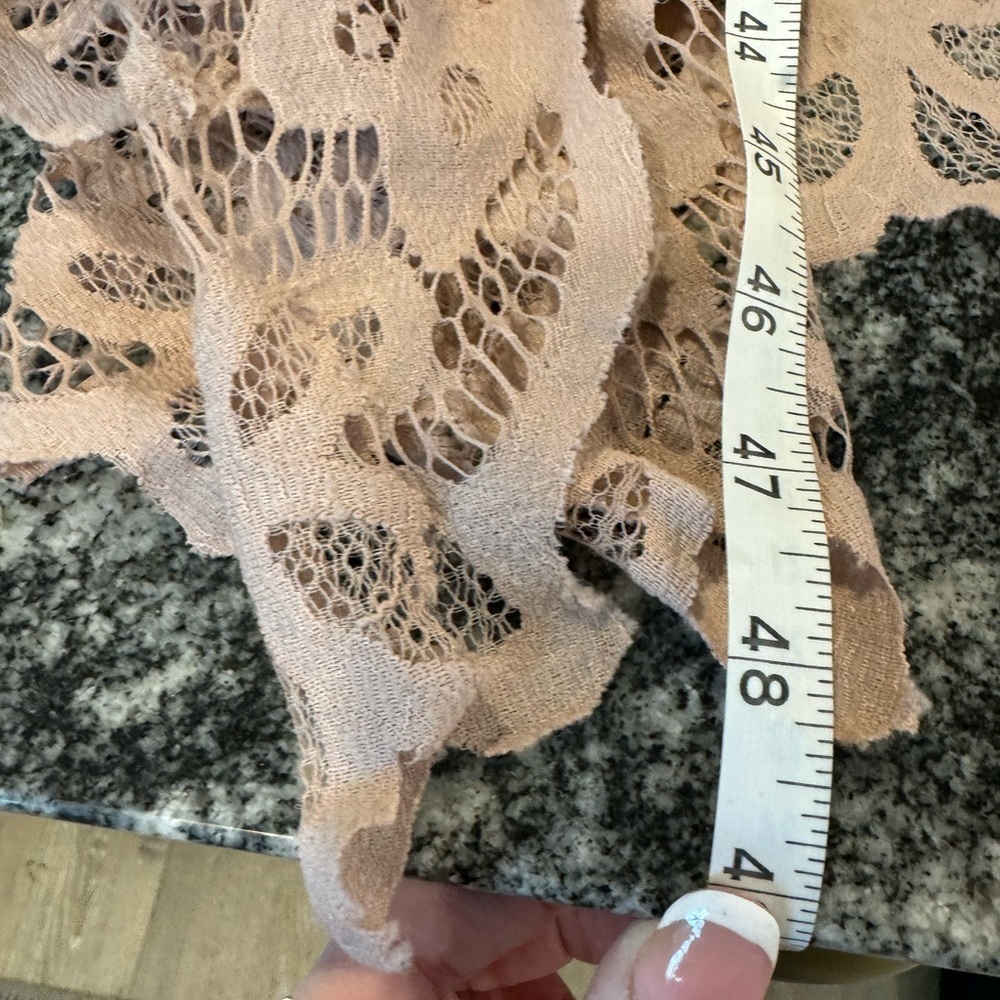 MAEVE for Anthropologie size 10 Azia eyelet lace sleeveless dusty rose dress - Picture 15 of 16